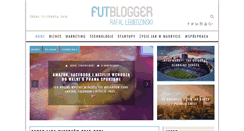 Desktop Screenshot of futblogger.com