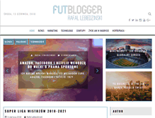 Tablet Screenshot of futblogger.com